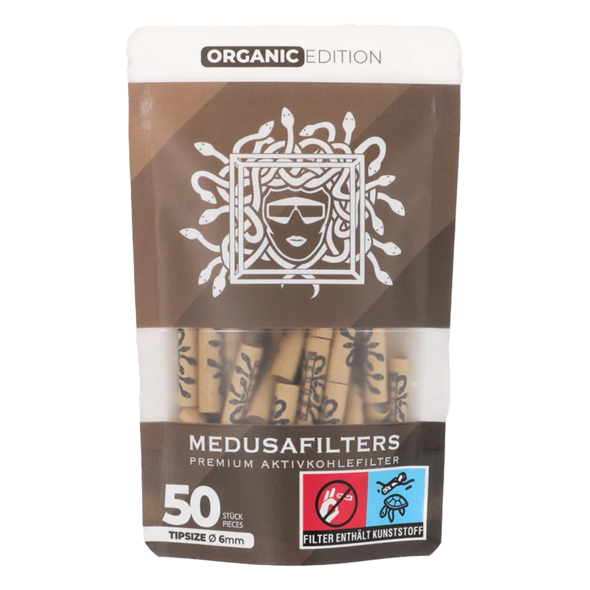 Medusa Organic Aktivkohlefilter 50 Stk