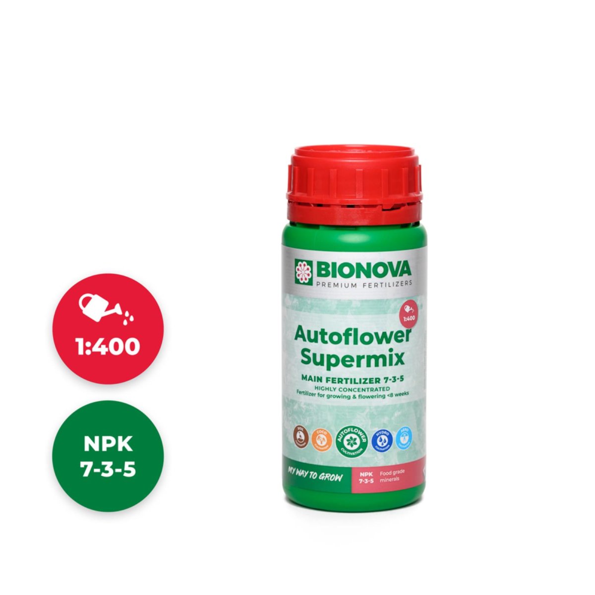 Bionova Autoflower Supermix 250 ml