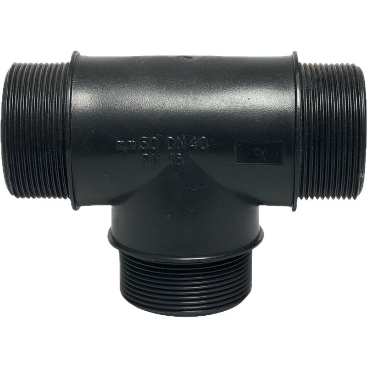 PP T-Stück, 3x Außengewinde 3/4" (26,44 mm)