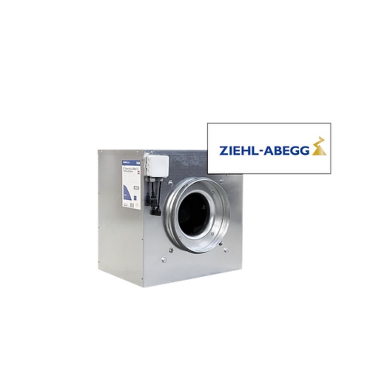 CarbonActiv Lüfter EC Ziehl-Abegg (ZA) Power Box 11400m3/h 1600Pa ⌀500mm