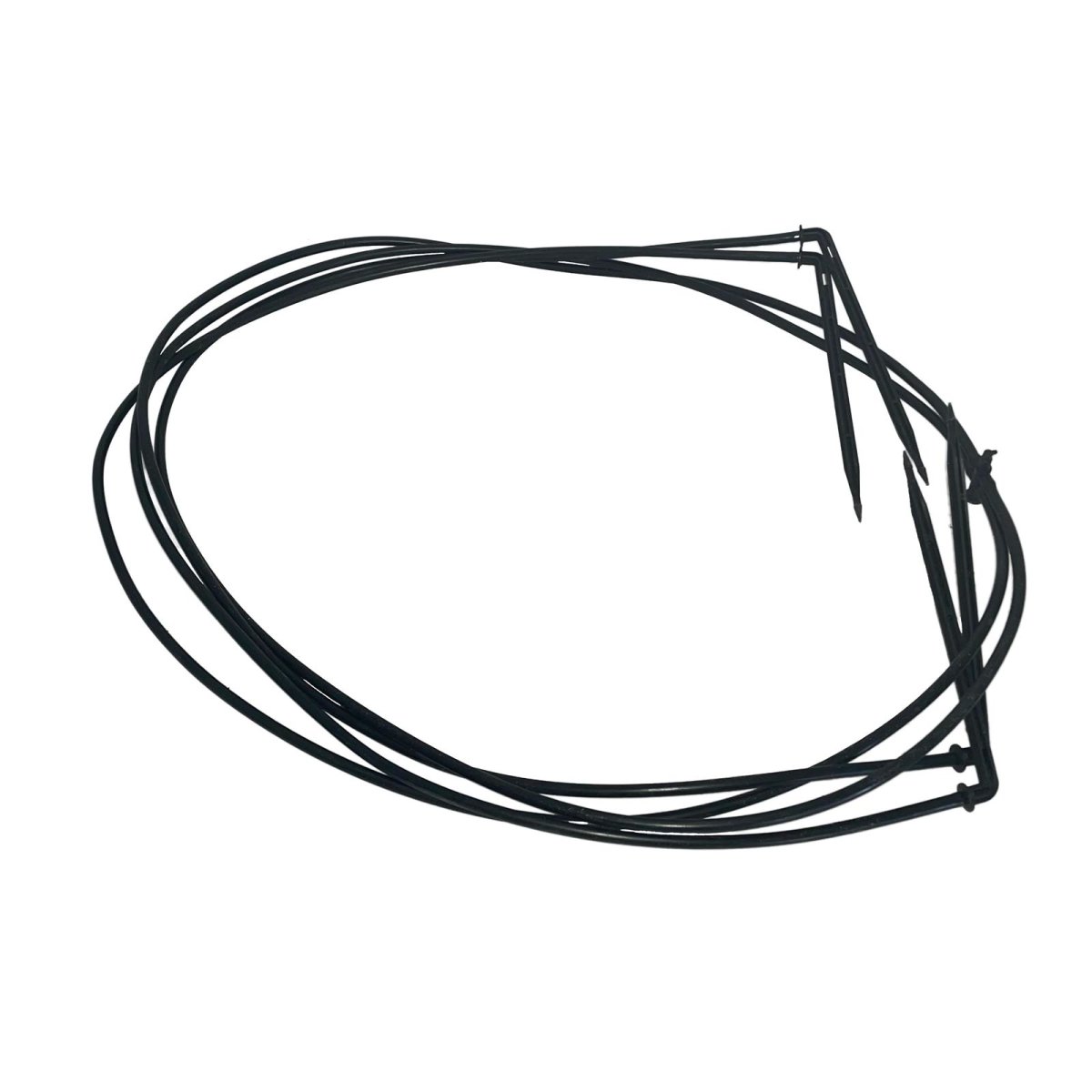 Wasserspinne 4x1 m mit Spike ohne CNL Ventil für PE Bewässerung