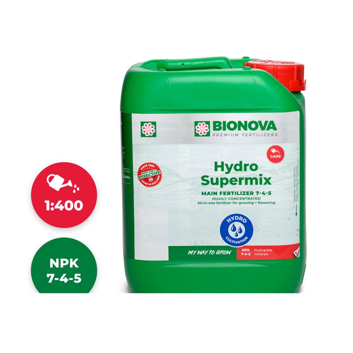 Bionova Hydro Supermix 5 Liter