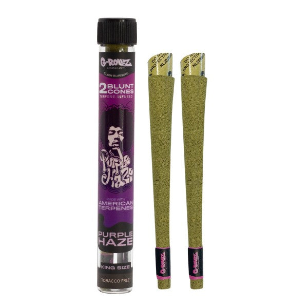G-Rollz | Terpene Infused Blunt Cones 'Purple Haze'