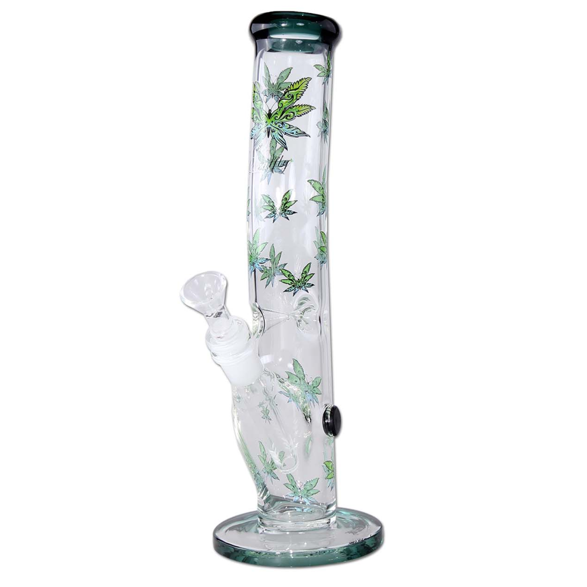 Black Leaf Leaffly Zylinderbong Ice gebogen