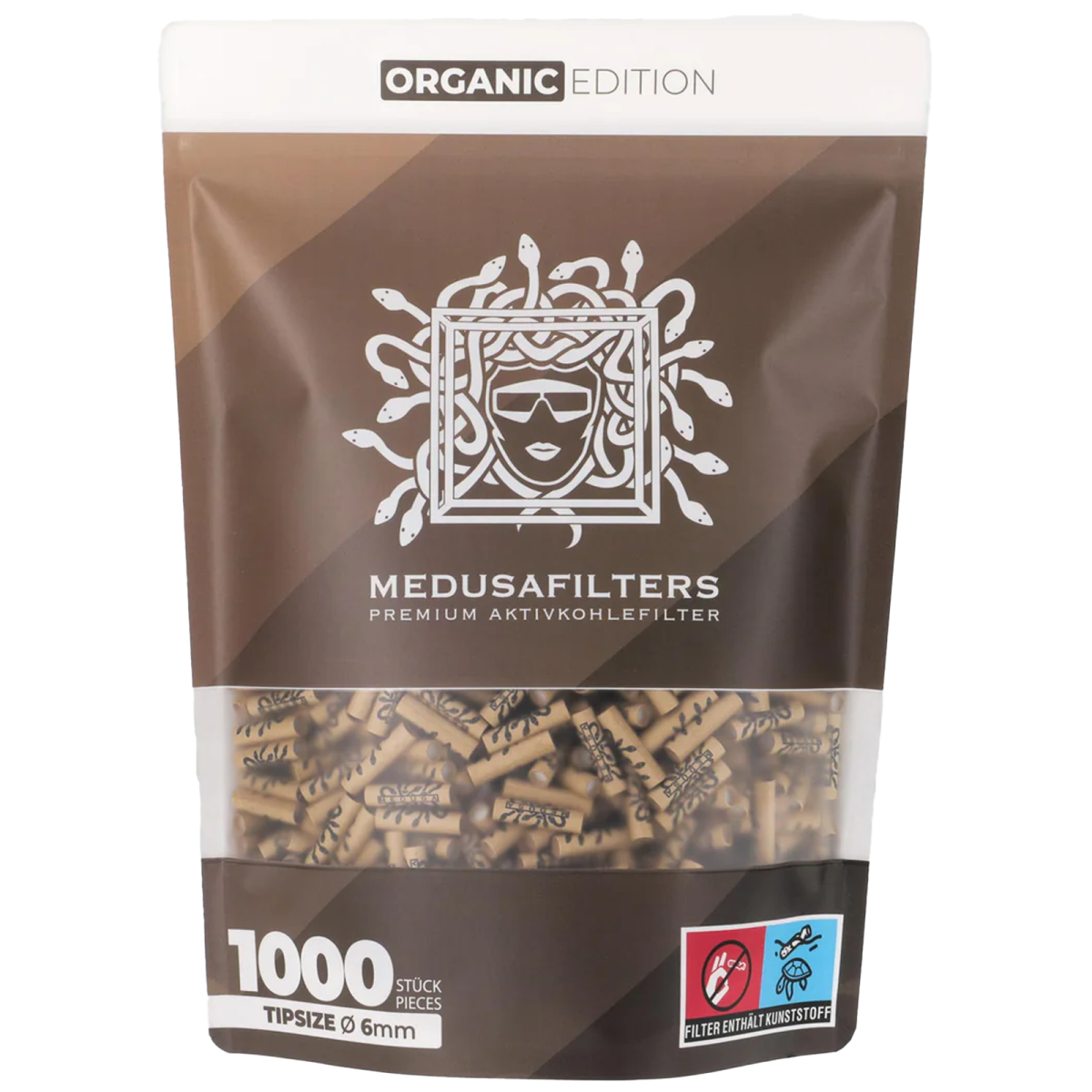 Medusa Organic Aktivkohlefilter 1000 Stk