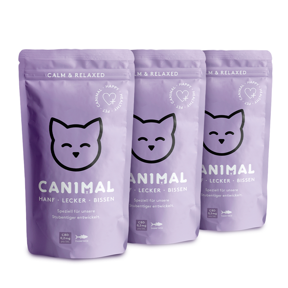 3x CBD Leckerbissen Katze
