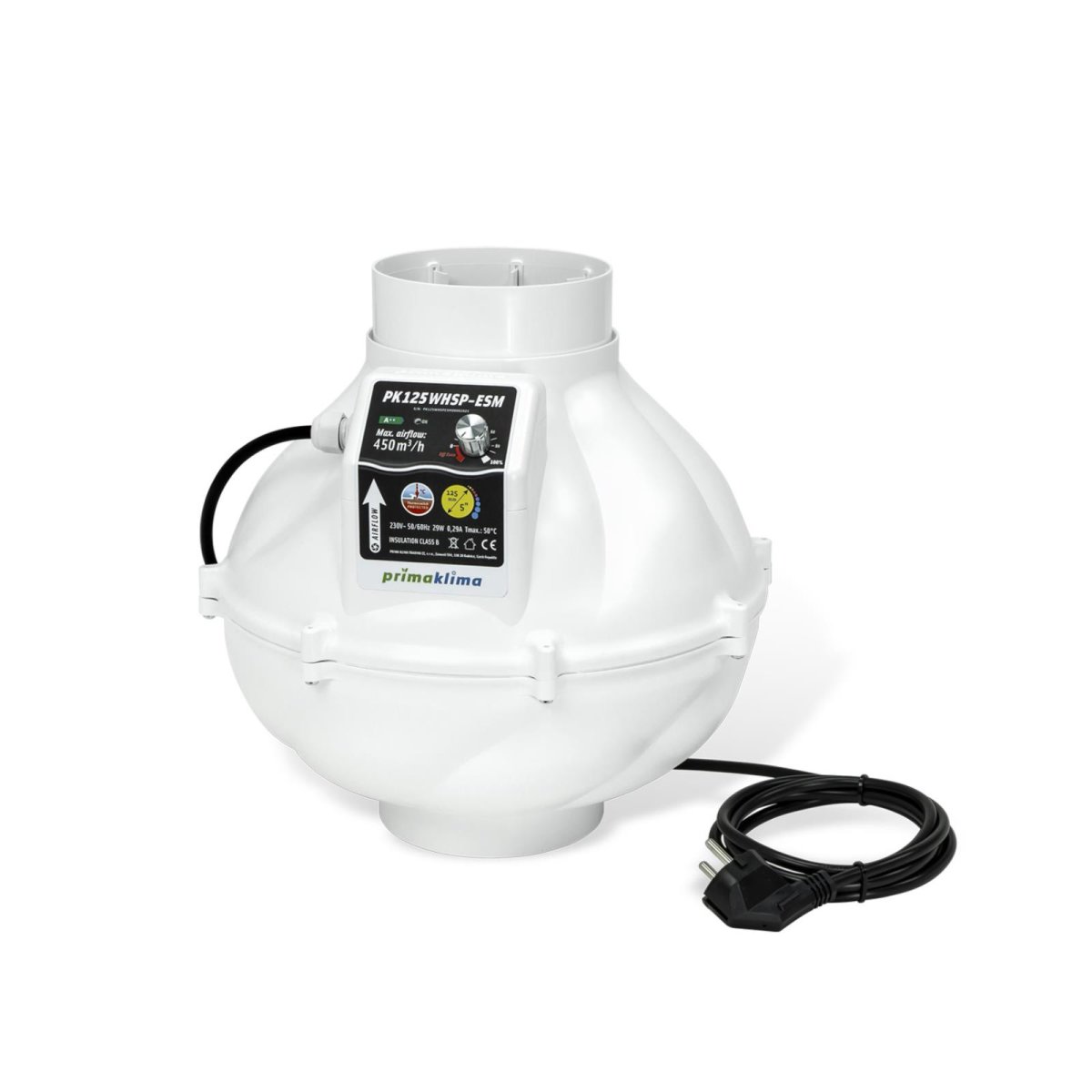 PrimaKlima WhisperBlower PK125WHSP-ESM