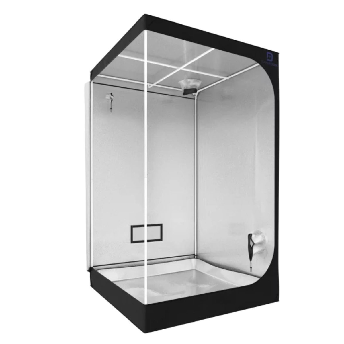 Diamond Box Silver Line 110 110x110x200 cm