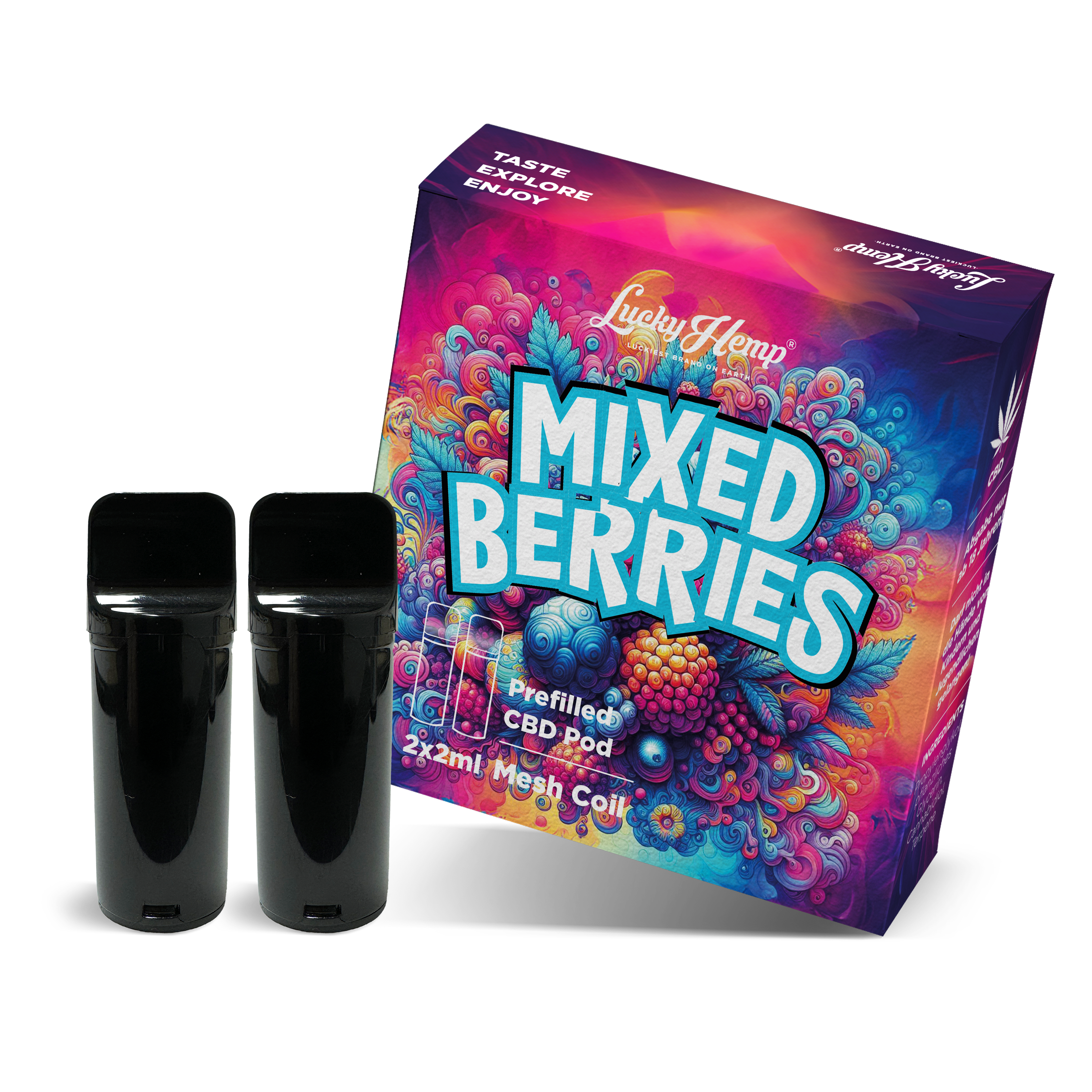 2x Pods Mixed Berries