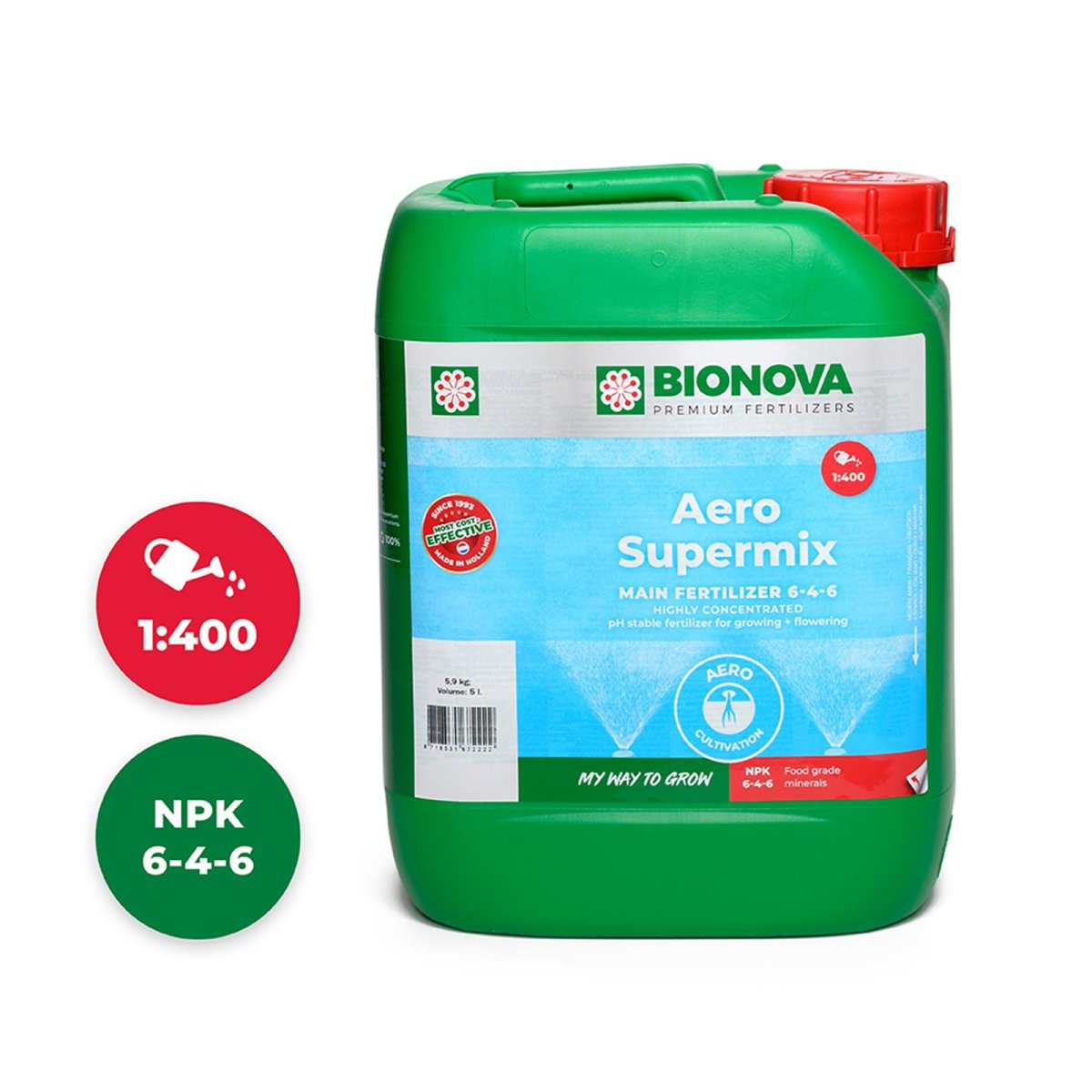 Bionova Aero Supermix 5 Liter
