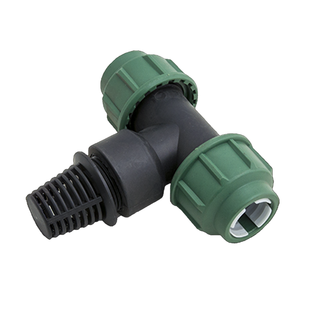 PE T-Stück mit Sieb 25 mm