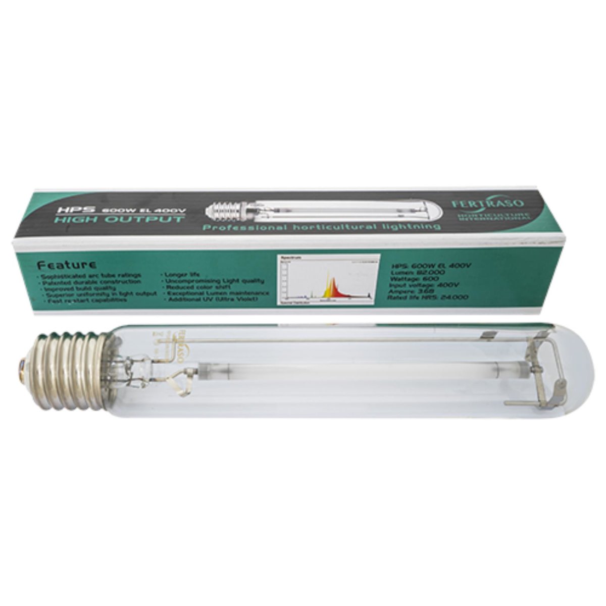 Fertraso HPS Leuchtmittel 600W 400V