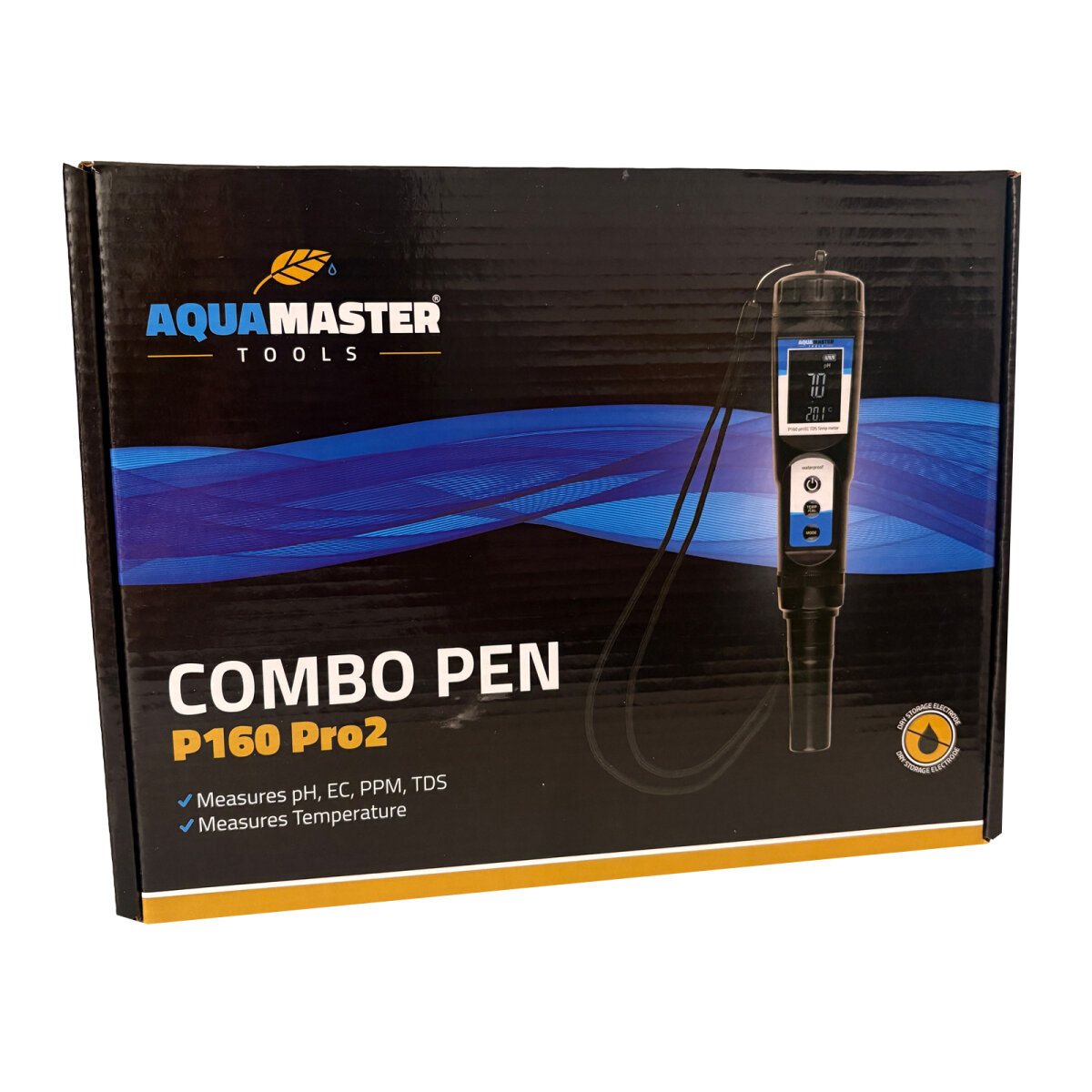 Aqua Master Tools Combo pen P160 pro2 pH EC PPM TDS Temp