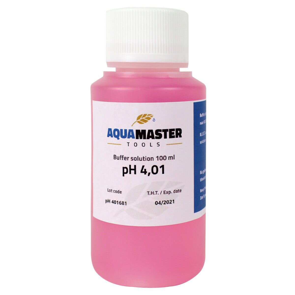 Aqua Master Eichflüssigkeit pH 4.01 500 ml
