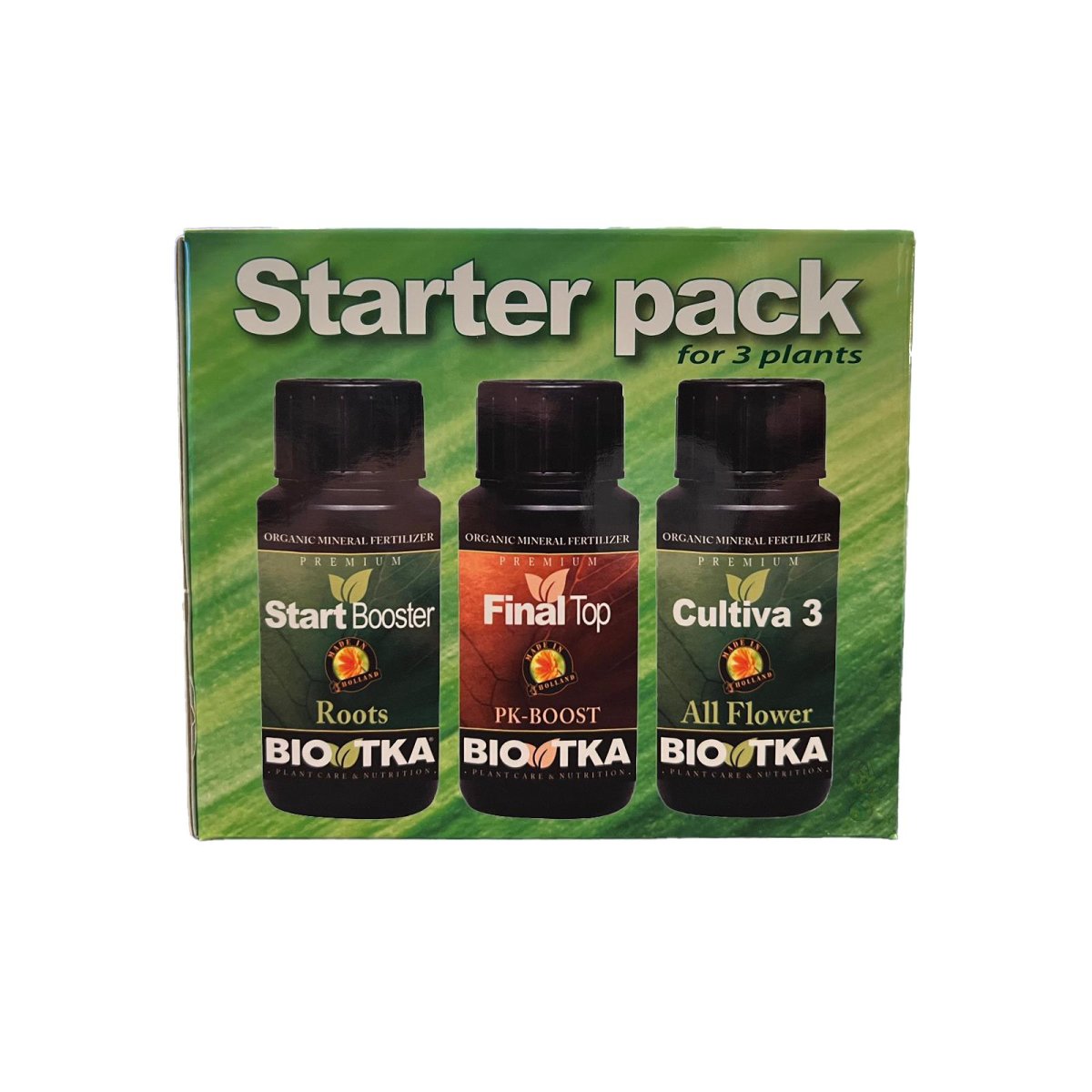 Bio TKA Starter Set 3 Pflanzen