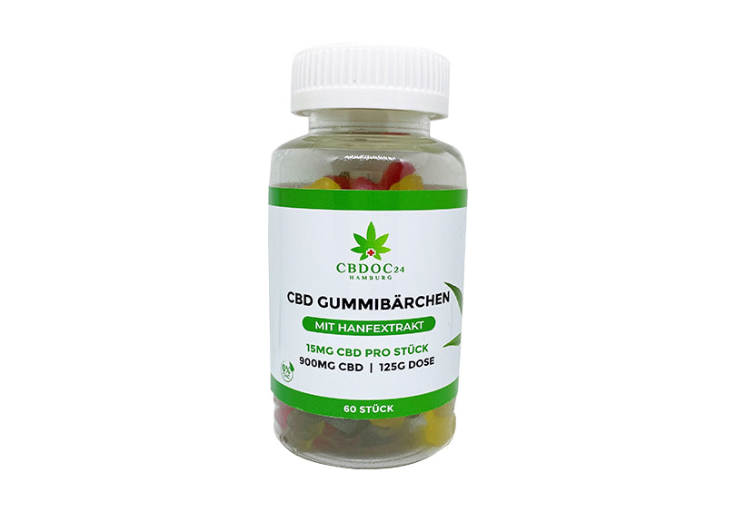 CBD Gummibärchen mit 900MG CBD in 60 Stück Dose