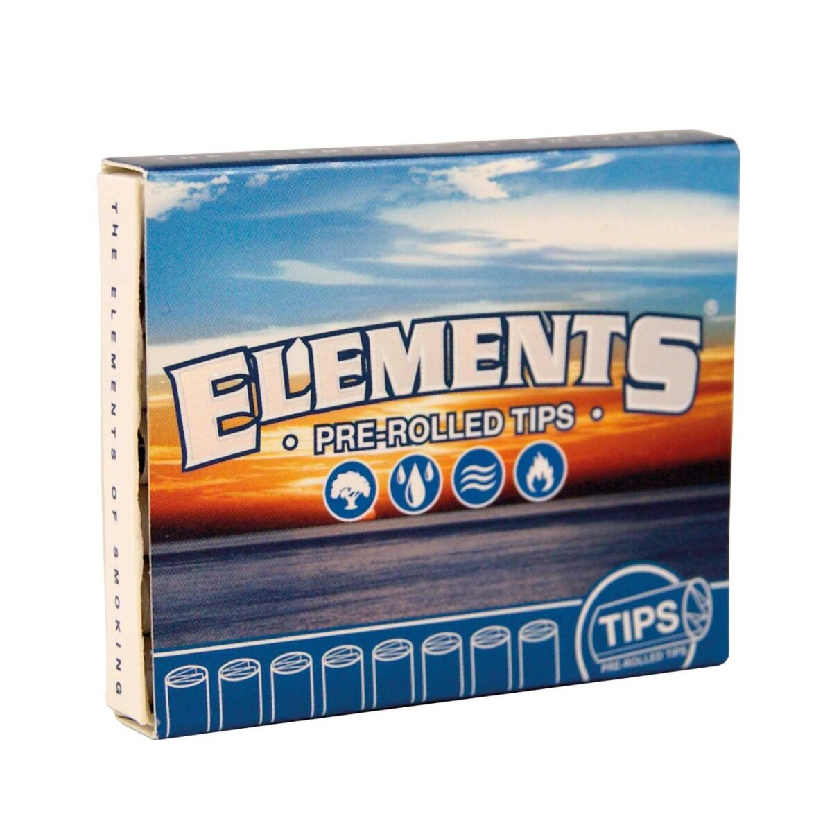 Elements Pre-Rolled Tips – 21 vorgedrehte Filtertips