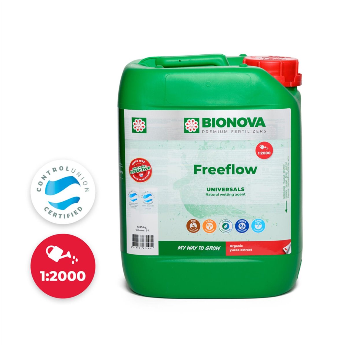 Bionova Freeflow 5 Liter