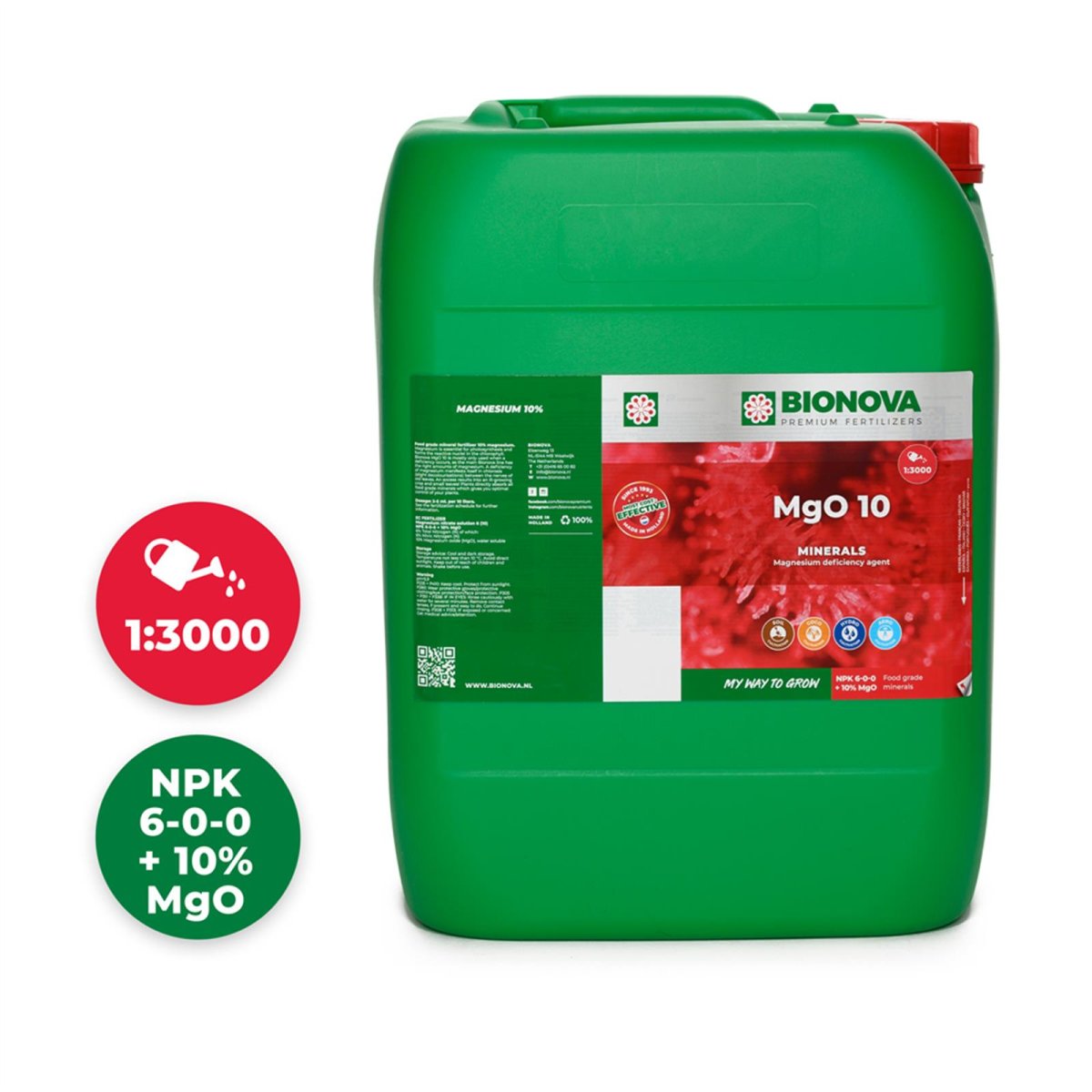 Bionova MgO 10 20 Liter