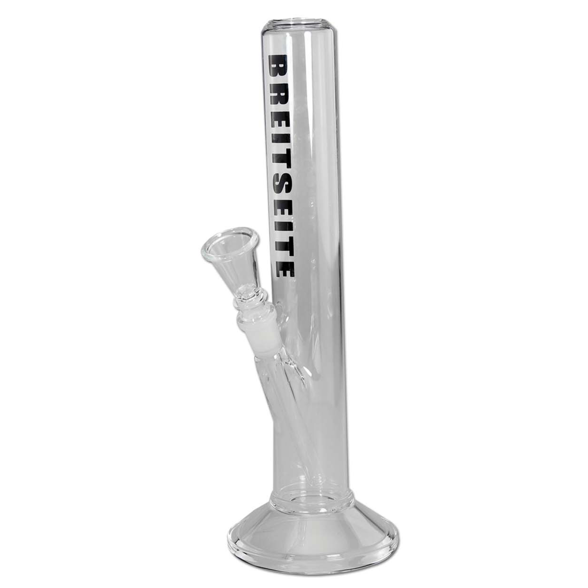 BREITSEITE' Glasbong H 350mm Ø 50mm NS 19