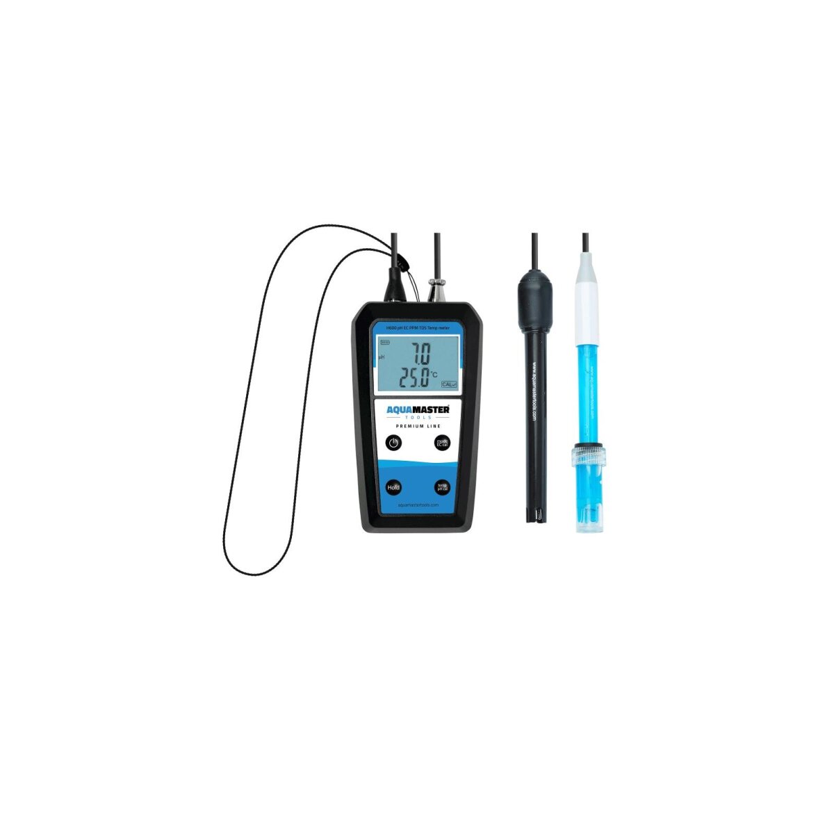 Aqua Master Tools H600 Pro Handmessgerät? pH, EC, PPM, TDS, Temp.