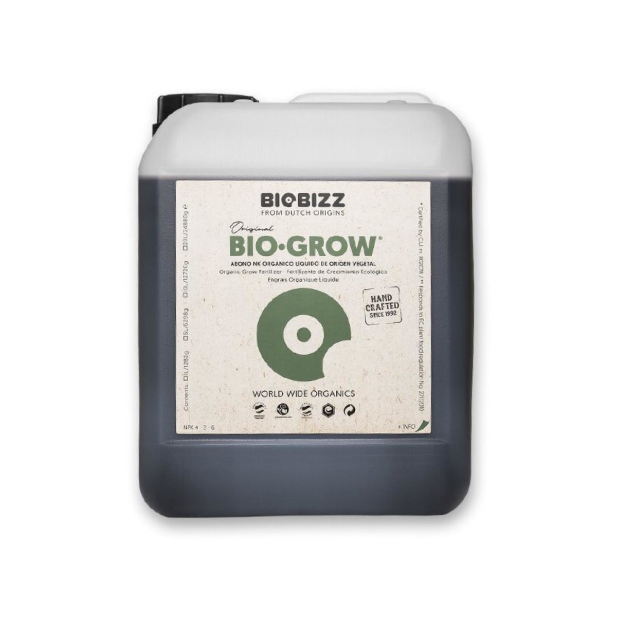 Biobizz Bio Grow 5 Liter