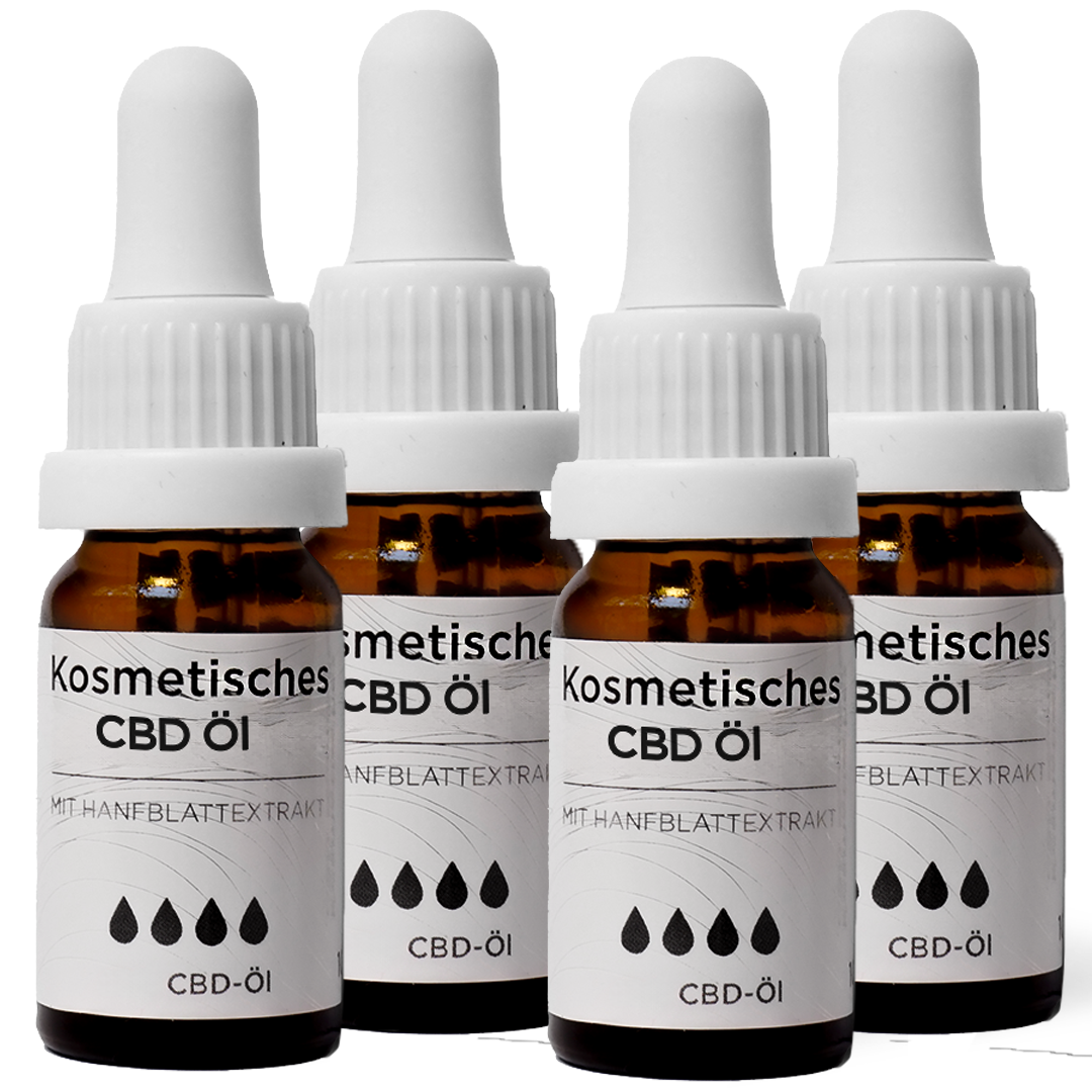 5% CBD Öl - Lucky PURE® - 4x 10ml