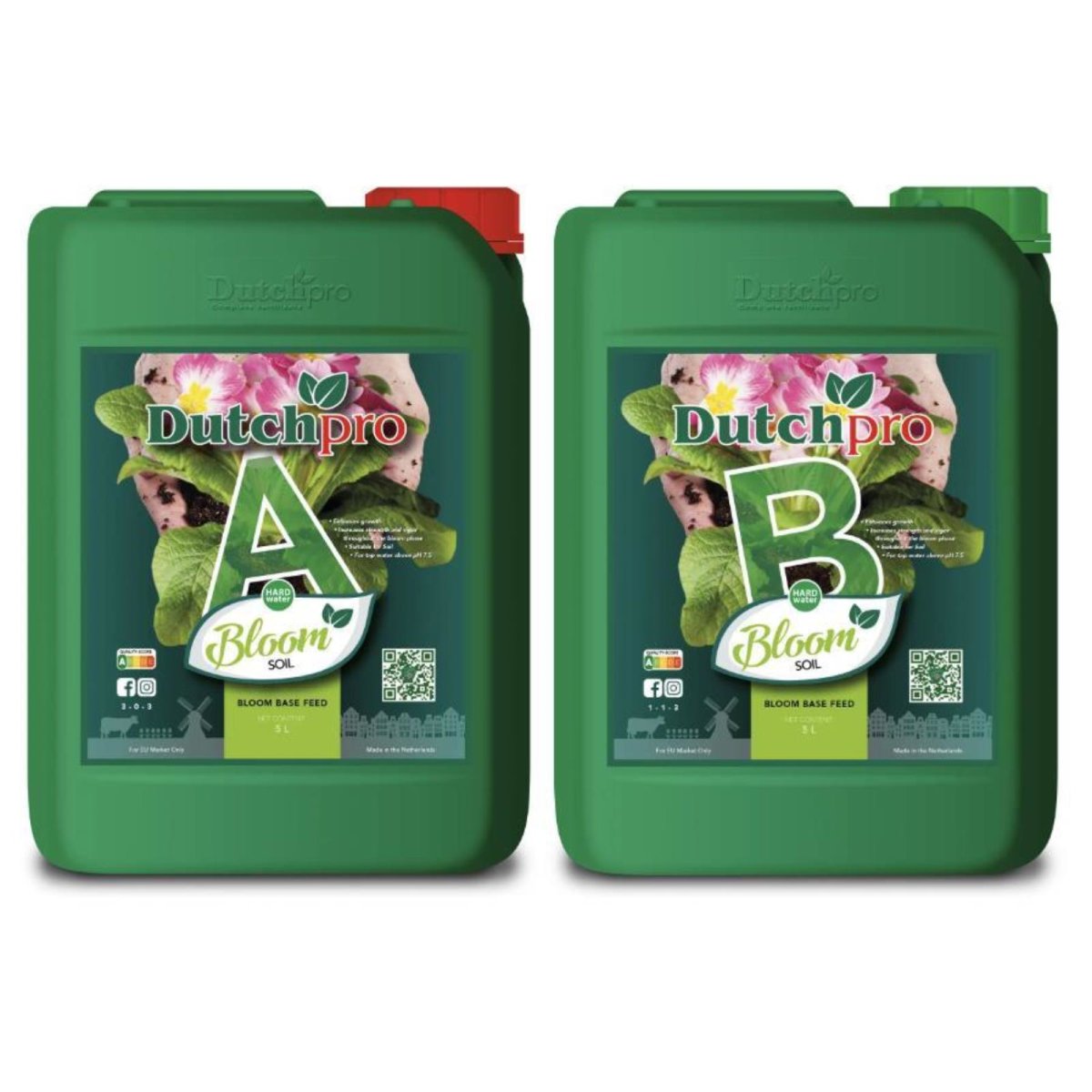 Dutchpro Bloom A+B Soil hartes Wasser je 5 Liter