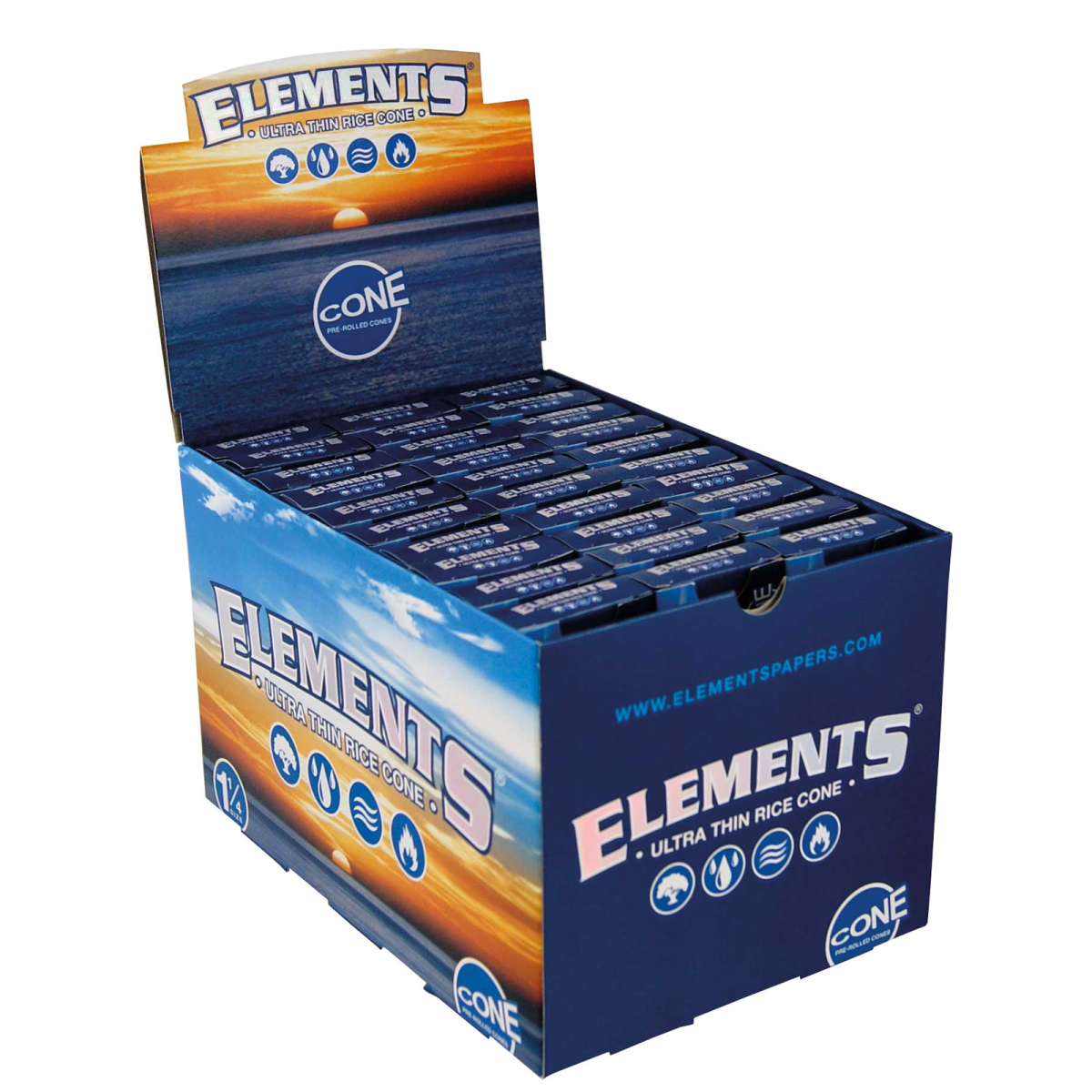 ELEMENTS Cones 1 1/4 Size – 6 Stk.