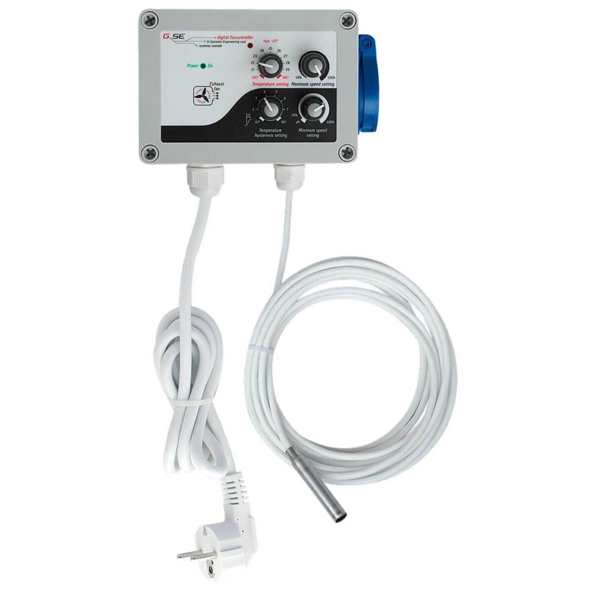 GSE Temperatur min-/max hysteresis controller 10A