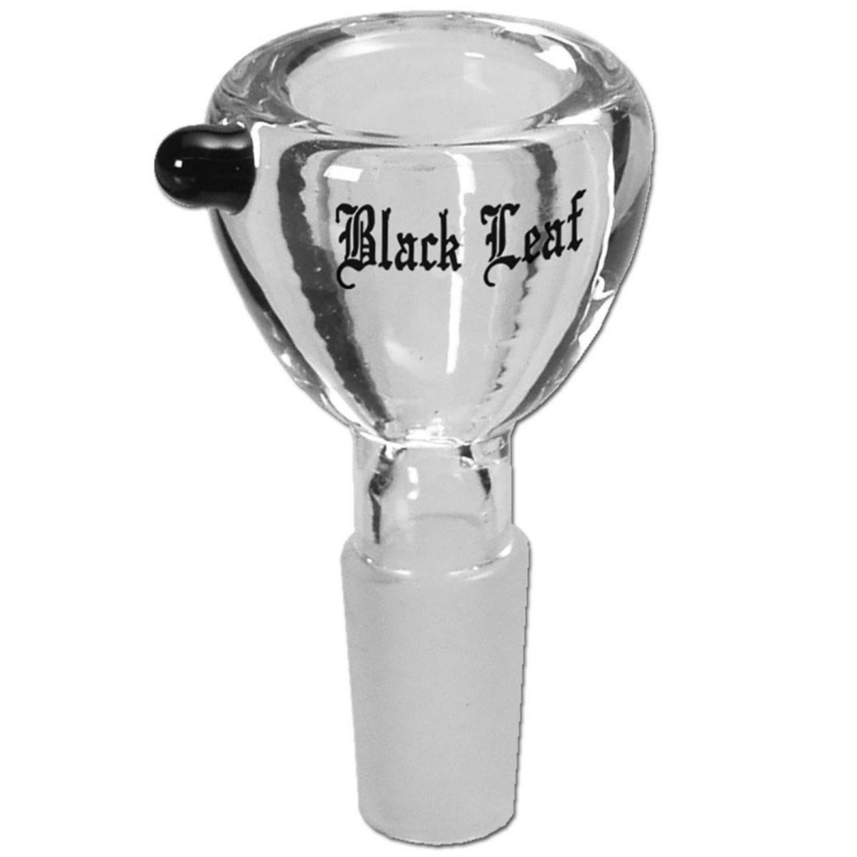 Glaskopf Black Leaf dickwandig NS19