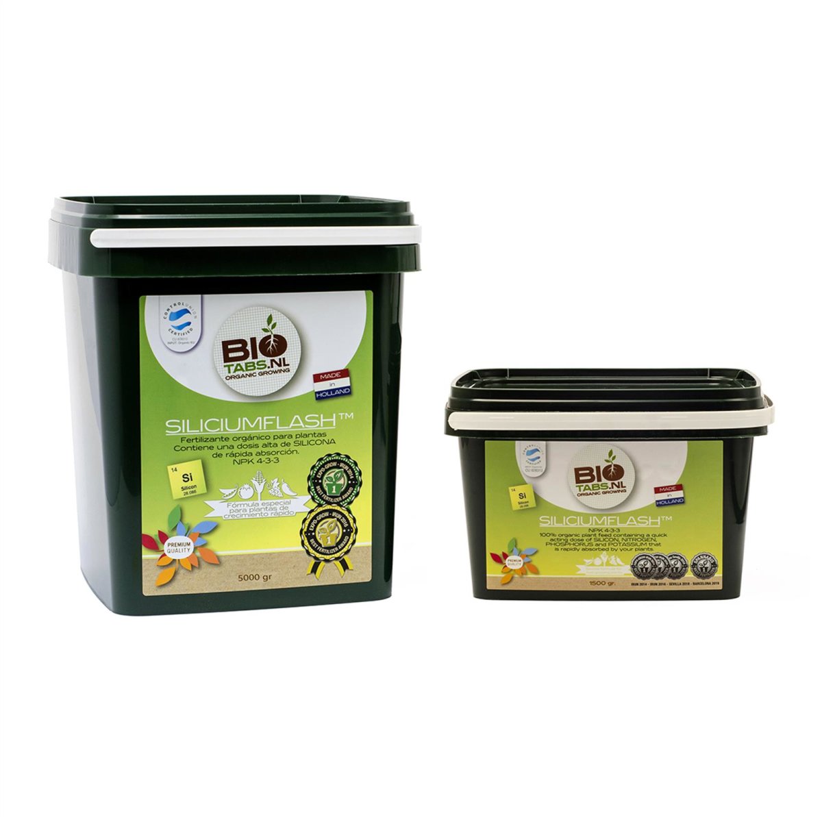 BioTabs Silicium Flash 1,5 kg und 5kg