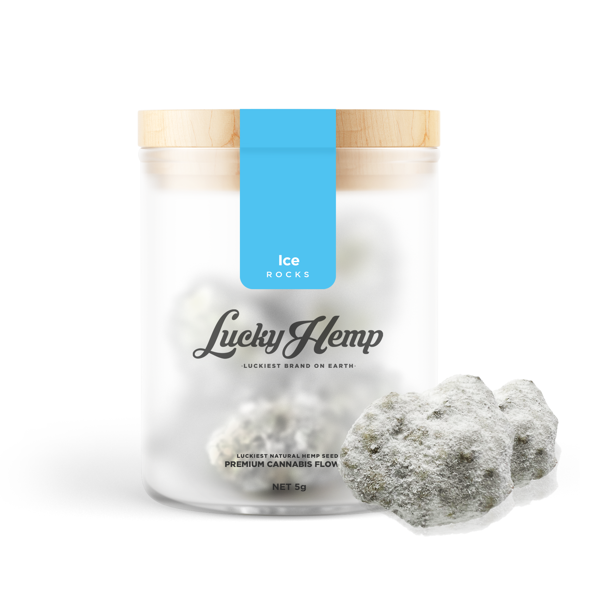 Ice Rocks 80% CBD Glas - 3g