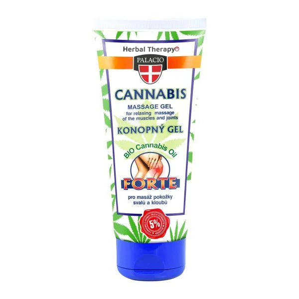 Palacio Cannabis Massagegel Bio Hanf Öl Forte - 200ml Tube