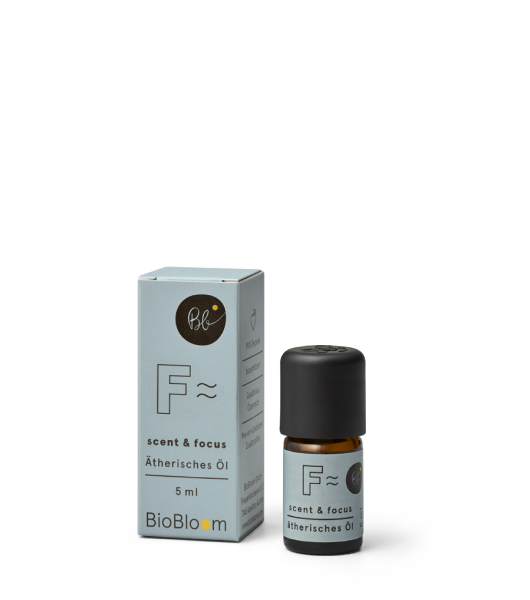 Bio Aromatherapie mit Hanfterpenen - scent & focus 5ml