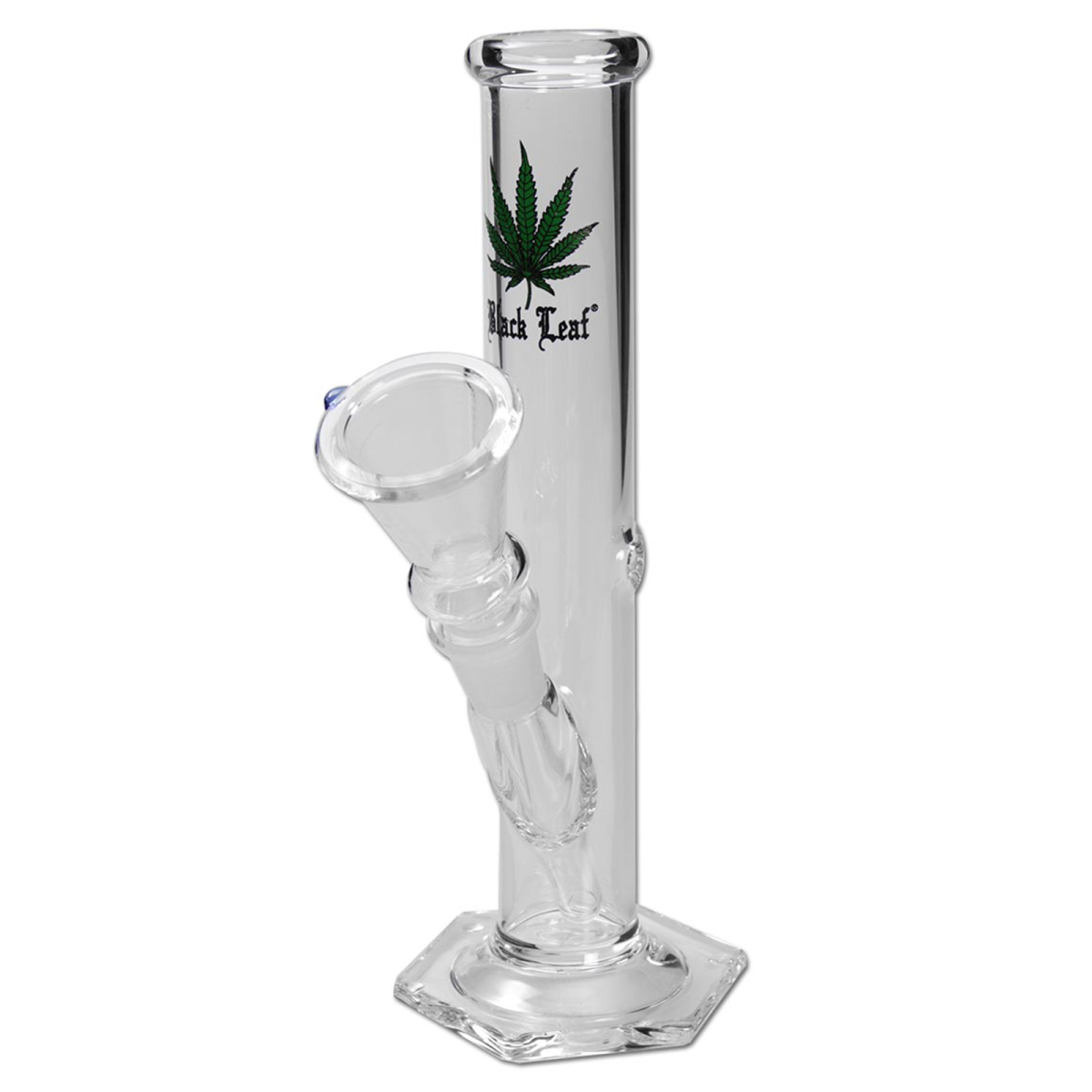 Black Leaf Glasbong H 200mm Ø 30mm NS 14