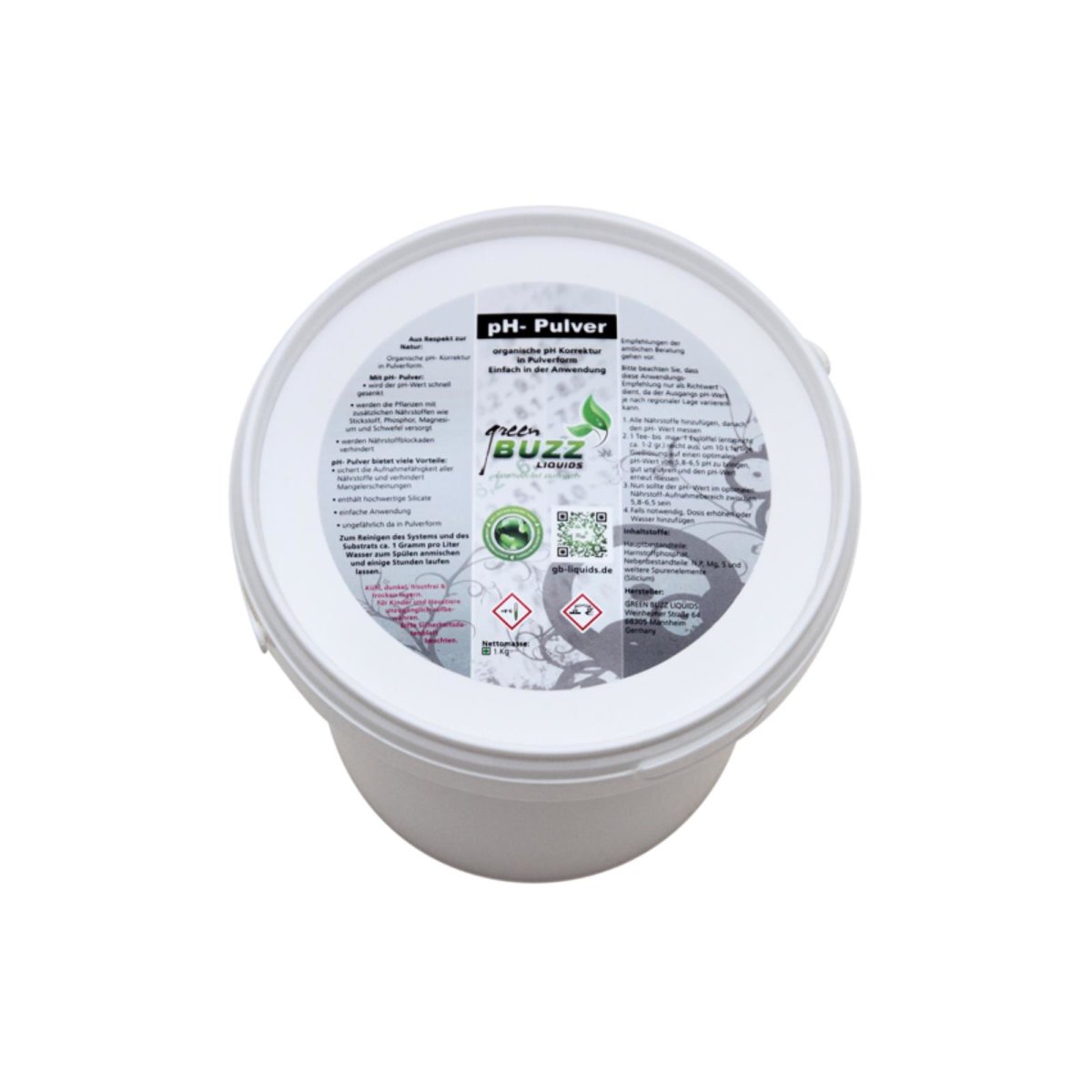 Green Buzz Liquids pH- Pulver 1 kg