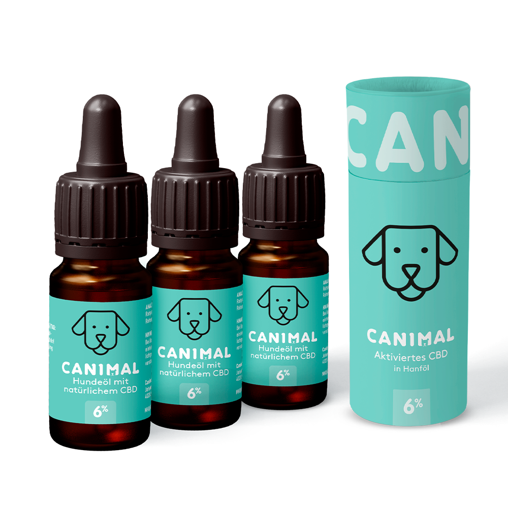 3x CBD Hundeöl 6%