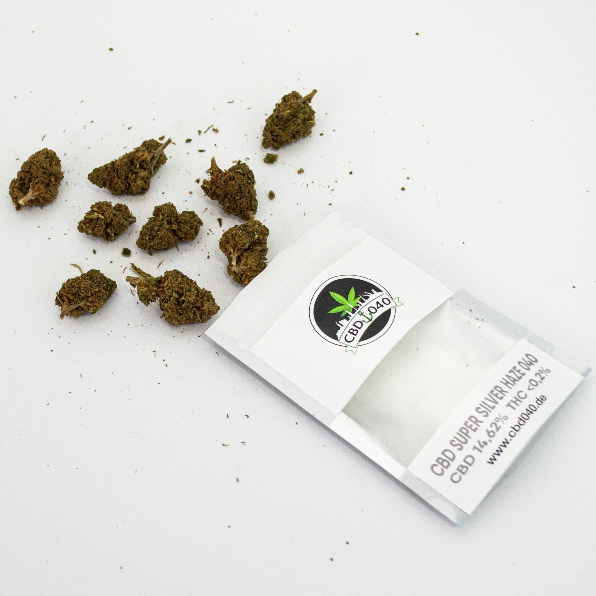 Super Silver Haze CBD Blüten Indoor