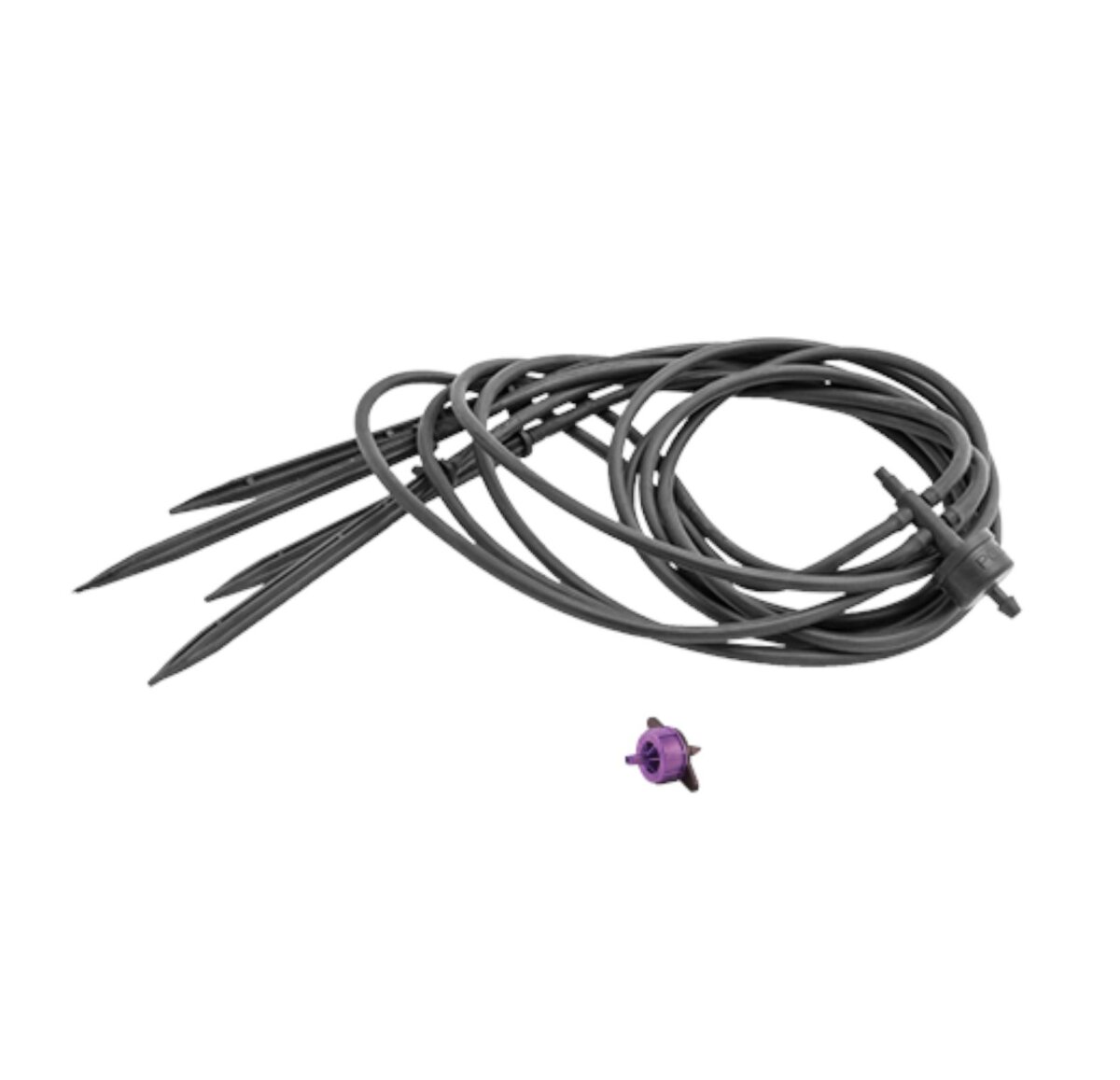 4er Bewässerungsspinne mit CNL Ventil und Tropfer 16 L/h