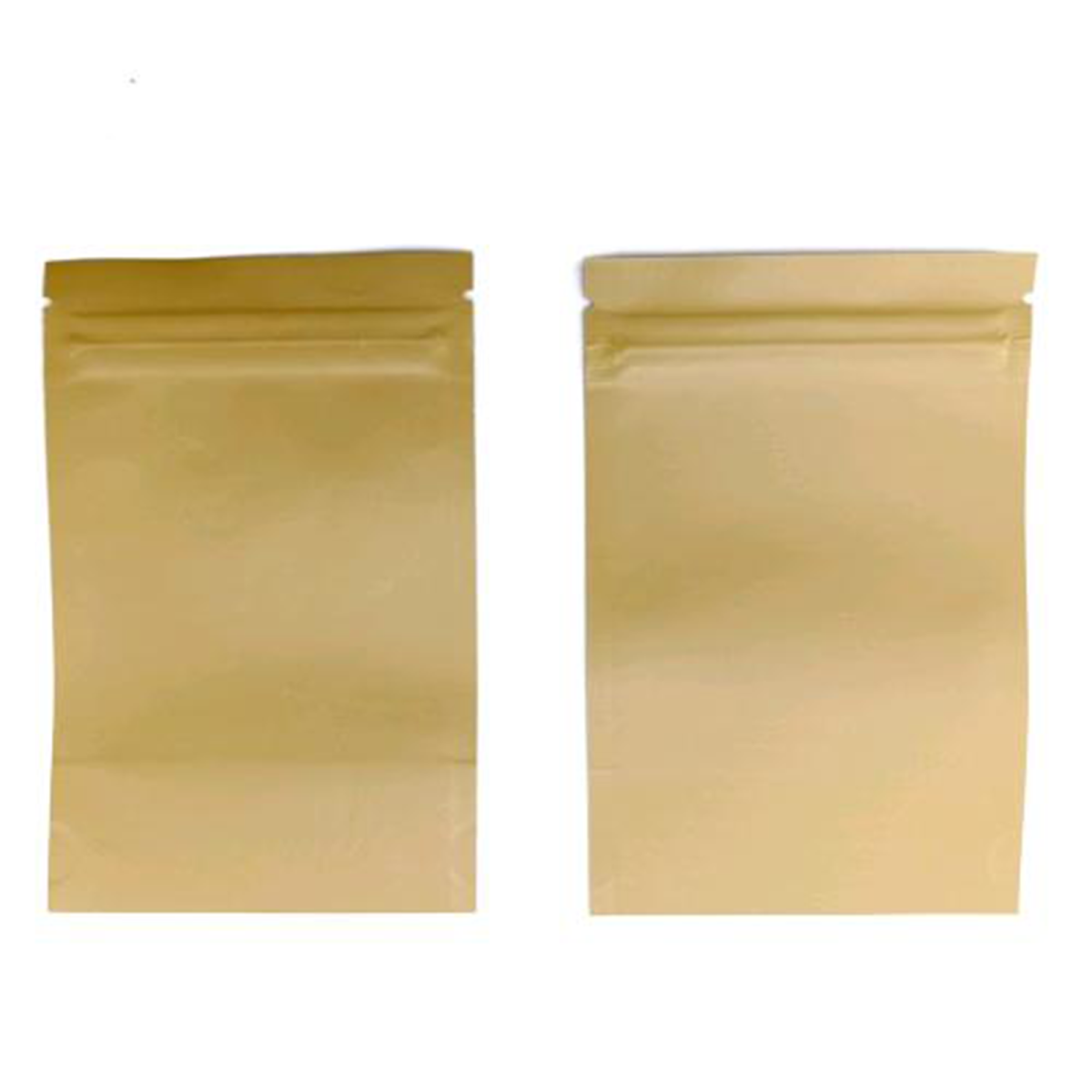 QNUBU - ZIP-BEUTEL - DOYPACK GERUCHSDICHT KRAFT- 50PZ 7G