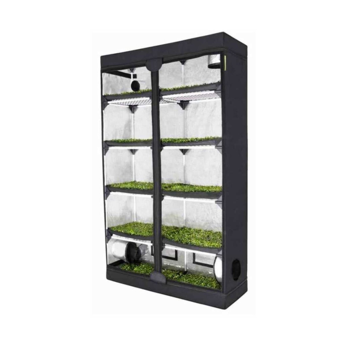 GHP Garden HighPro Propagator Anzuchtbox XL 120x40x200 cm