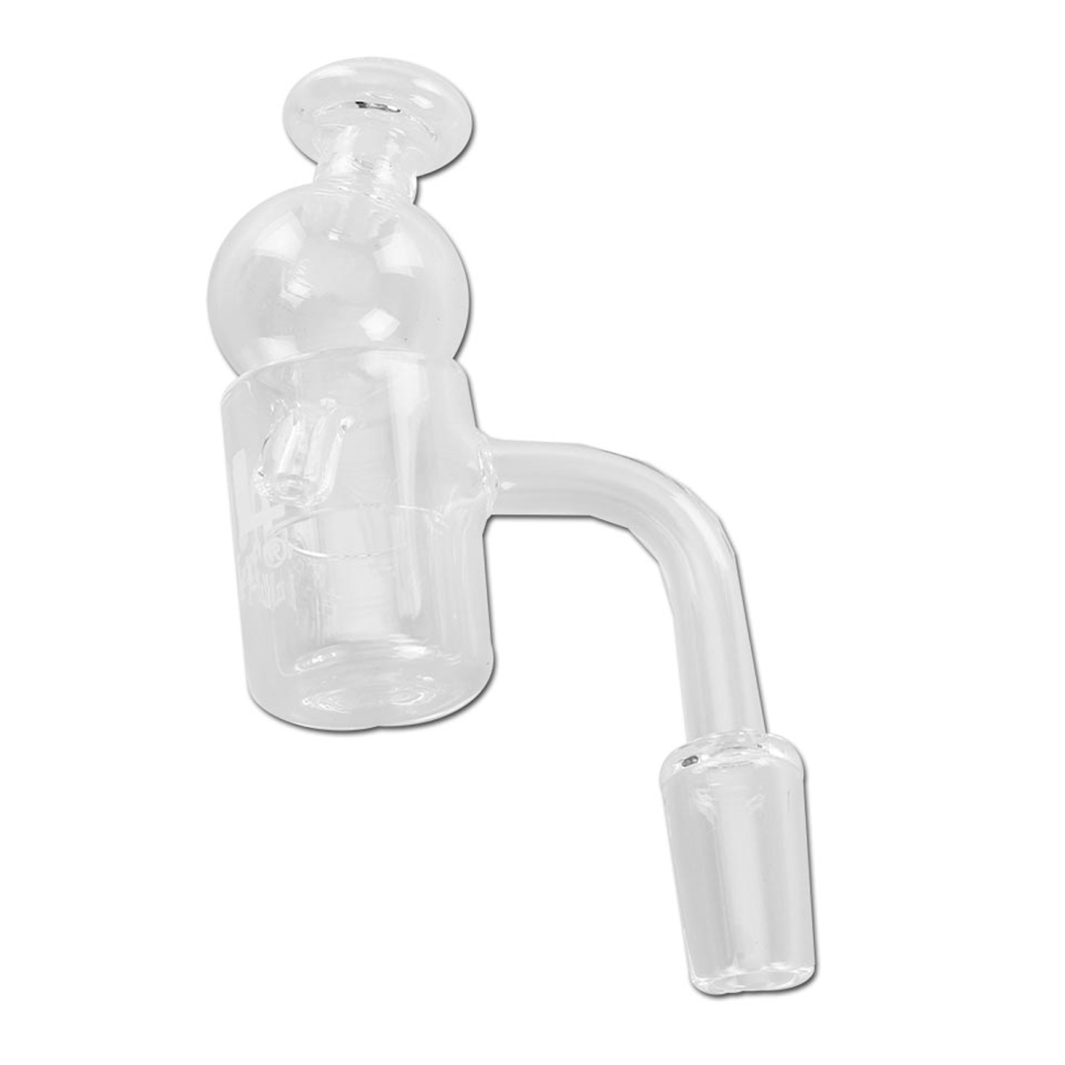 Black Leaf Quarz Banger Carb Cap + Pfanne