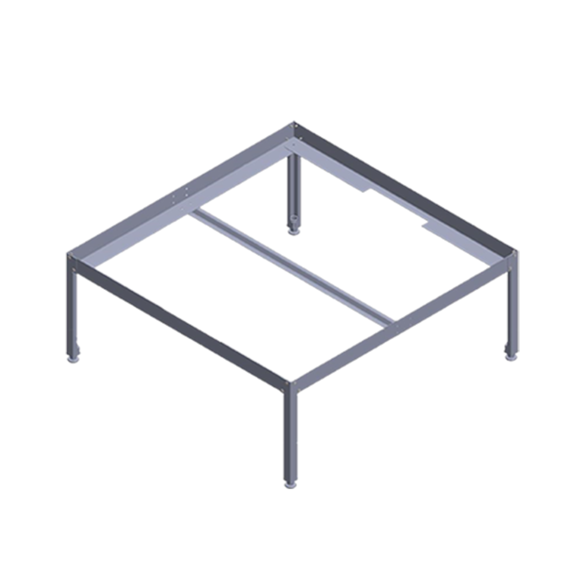Fertraso Grow Table 120×120 cm – stabiler Metall-Growtisch