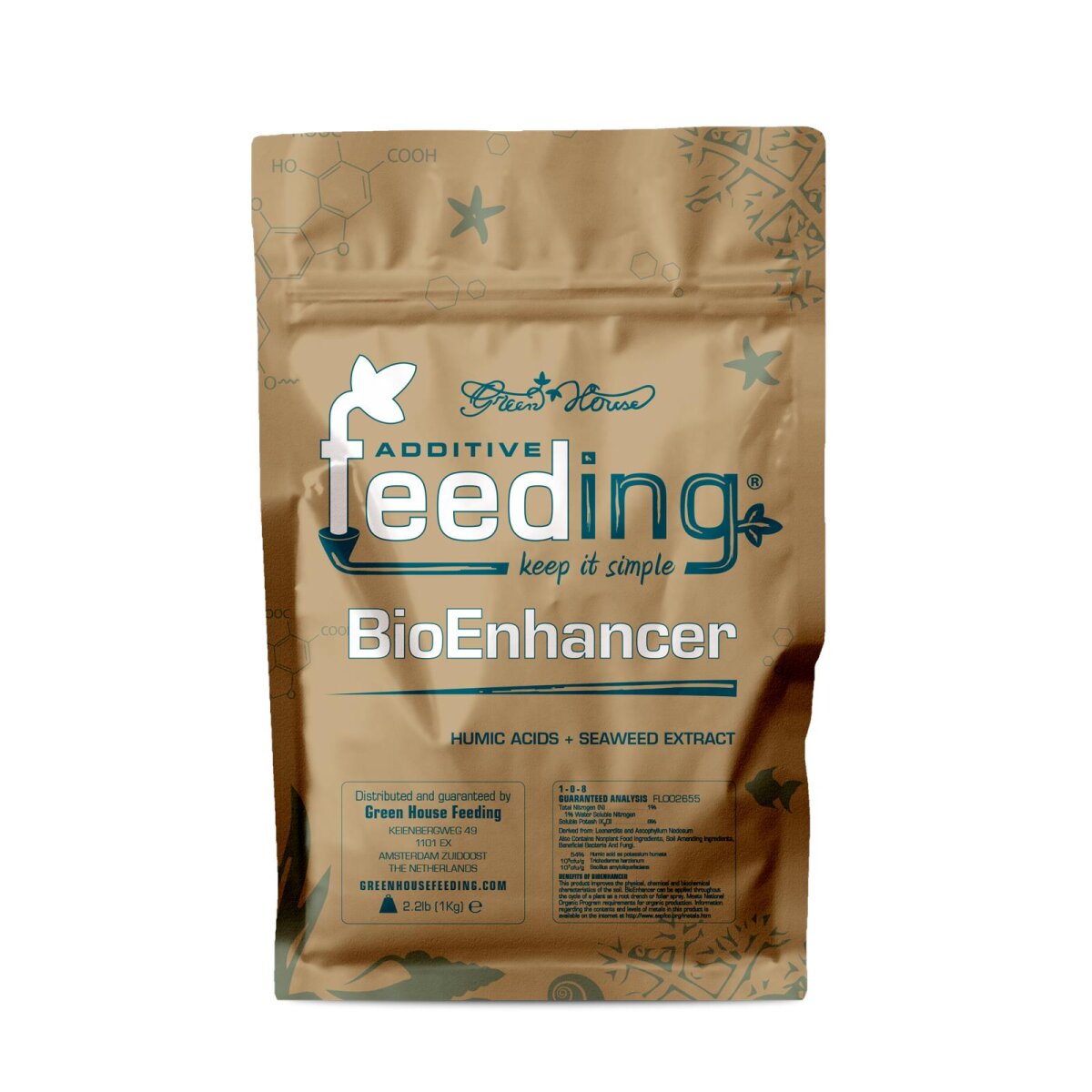 Green House Powder Feeding Bio Enhancer 1 kg