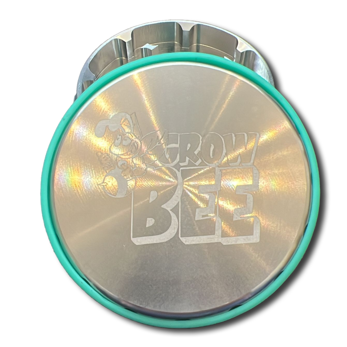 NV Grinder – 2-Piece Edelstahl Grinder Ø 63 mm - Growbee Edition Growbee Edition