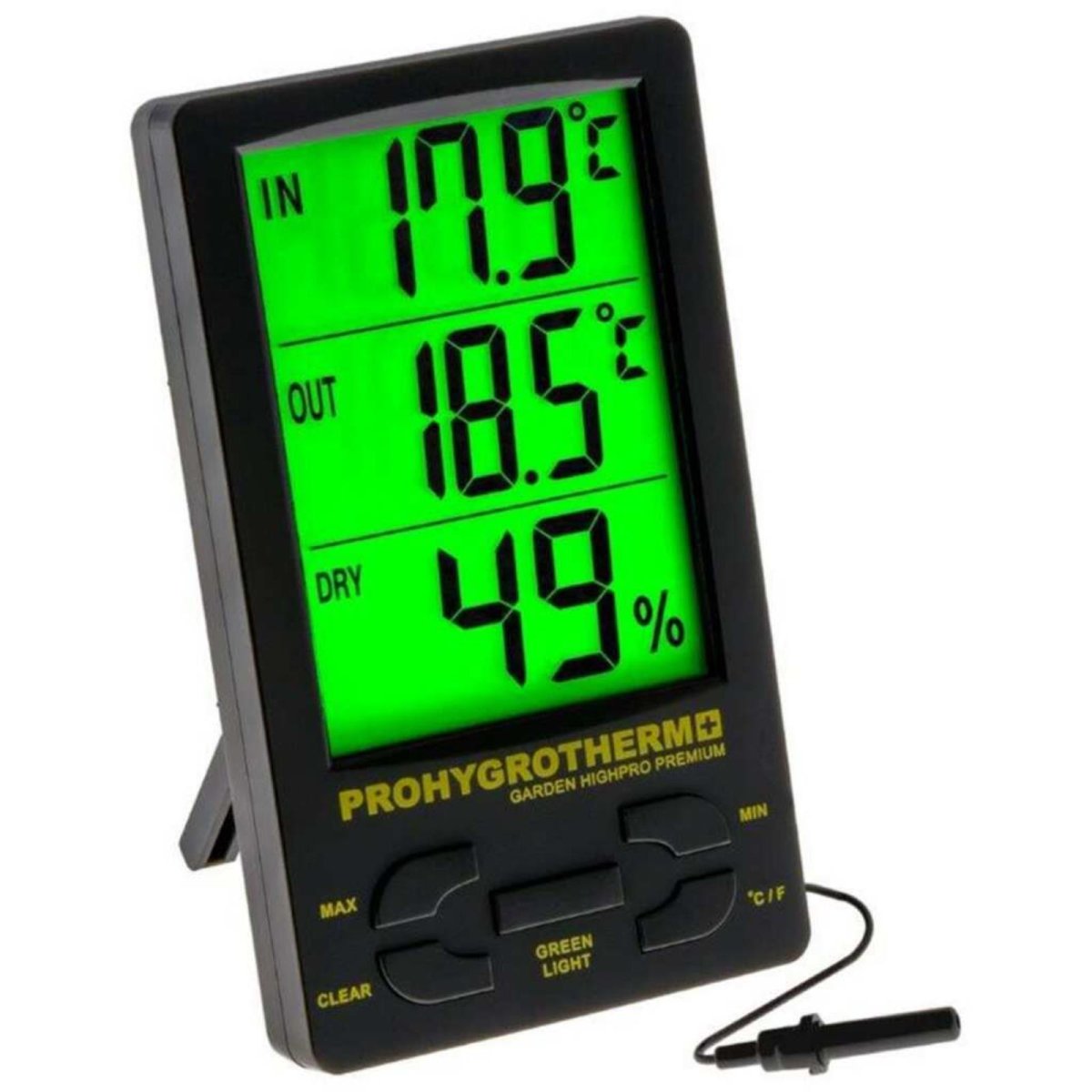 GHP Garden HighPro Thermo-Hygrometer digital Pro, 2 Messpunkte