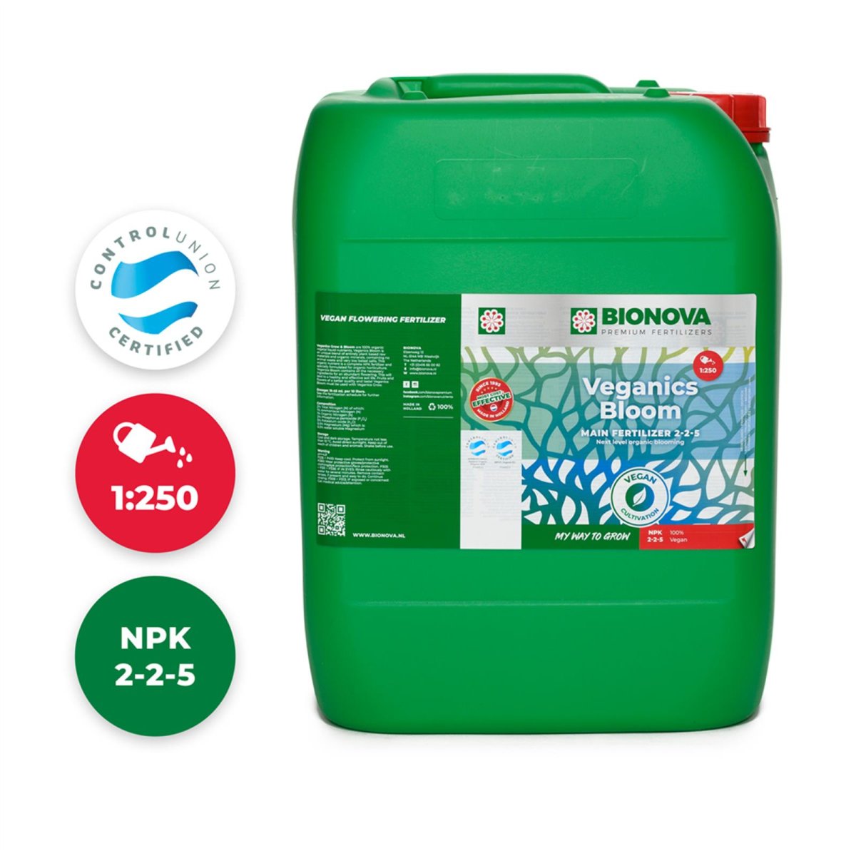Bionova Veganics Bloom 20 Liter