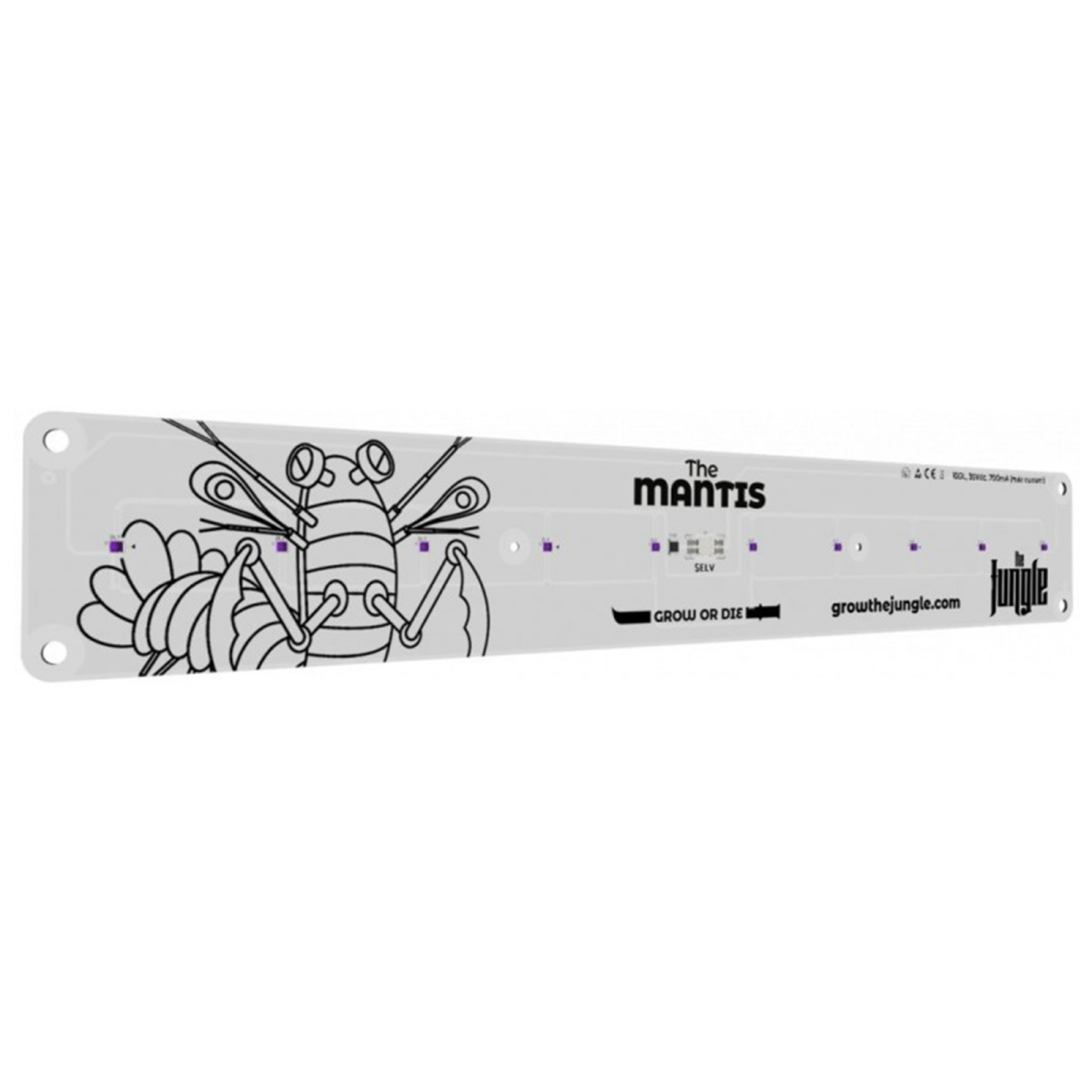 THE JUNGLE - THE MANTIS - UV A + UV B LED BAR 25W