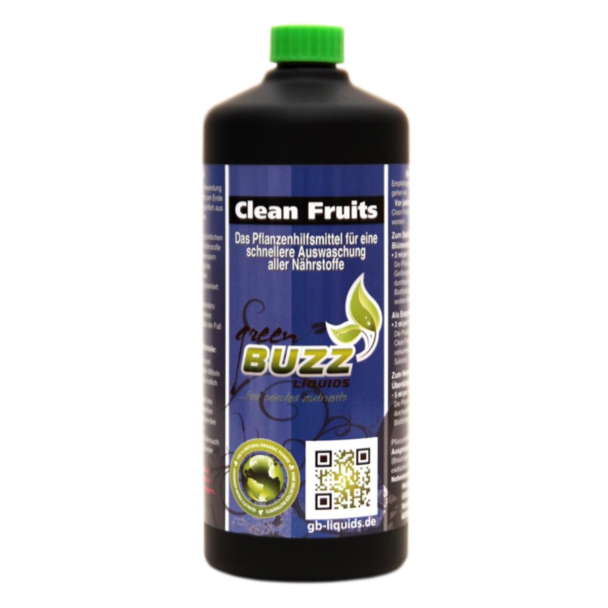 Green Buzz Liquids Clean Fruits 1 Liter